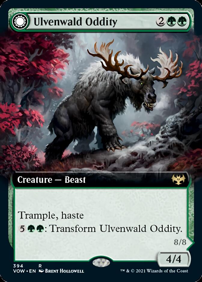 Ulvenwald Oddity // Ulvenwald Behemoth (Extended) [Innistrad: Crimson Vow] | Game Haven TX