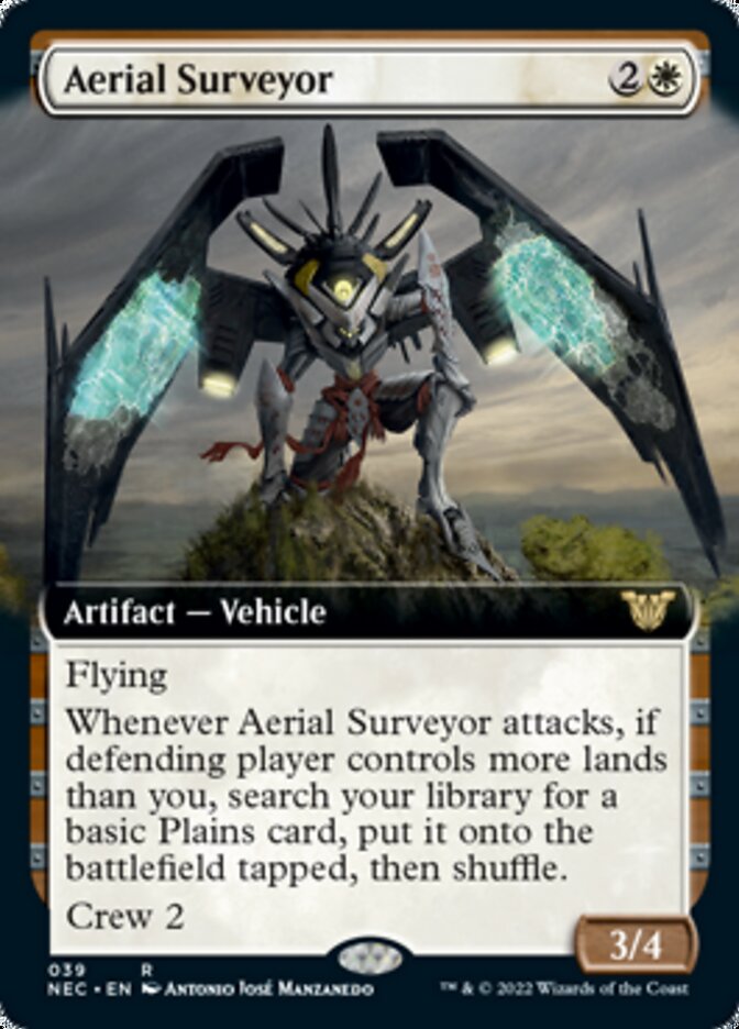Aerial Surveyor (Extended) [Kamigawa: Neon Dynasty Commander] | Game Haven TX