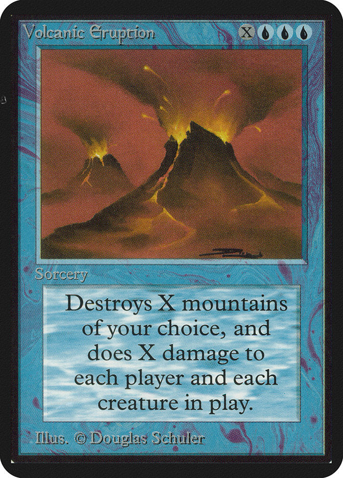 Volcanic Eruption [Limited Edition Alpha] | Game Haven TX