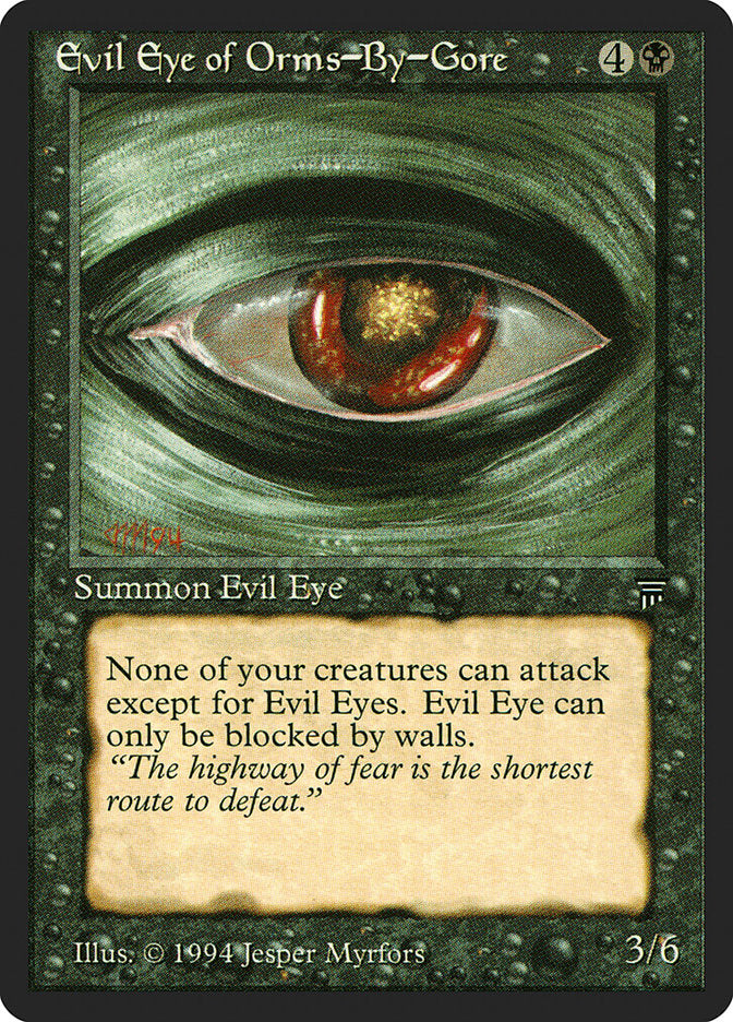 Evil Eye of Orms-by-Gore [Legends] | Game Haven TX