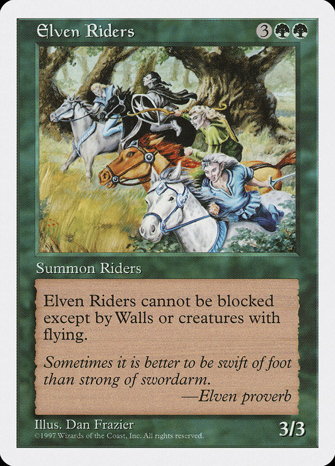 Elven Riders [Fifth Edition] | Game Haven TX