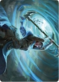 Sea Gate Stormcaller Art Card [Zendikar Rising Art Series] | Game Haven TX
