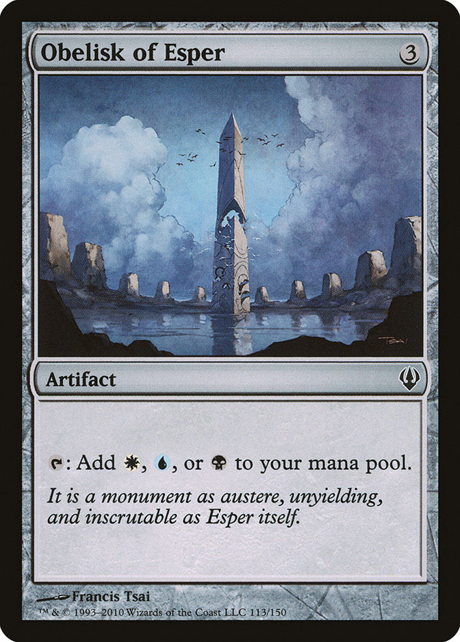 Obelisk of Esper [Archenemy] | Game Haven TX