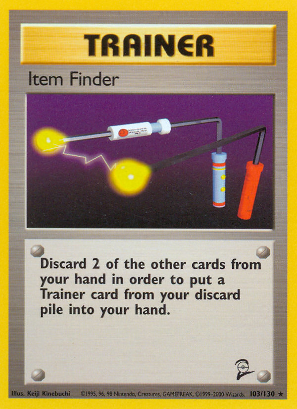 Item Finder (103/130) [Base Set 2] | Game Haven TX