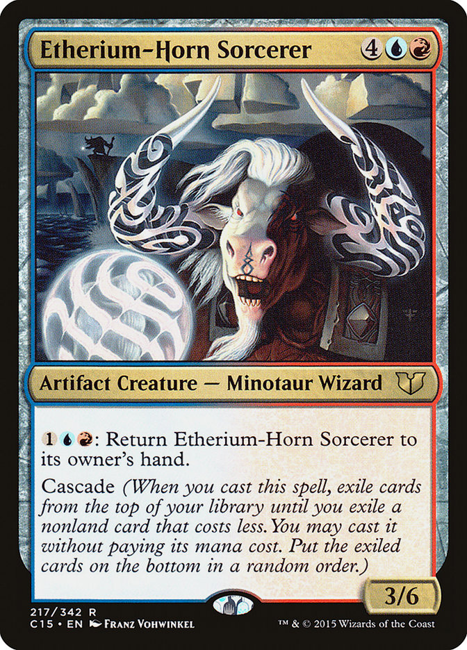 Etherium-Horn Sorcerer [Commander 2015] | Game Haven TX