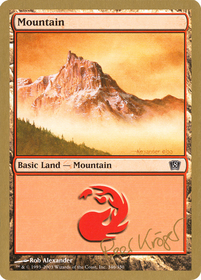 Mountain (pk346) (Peer Kroger) [World Championship Decks 2003] | Game Haven TX