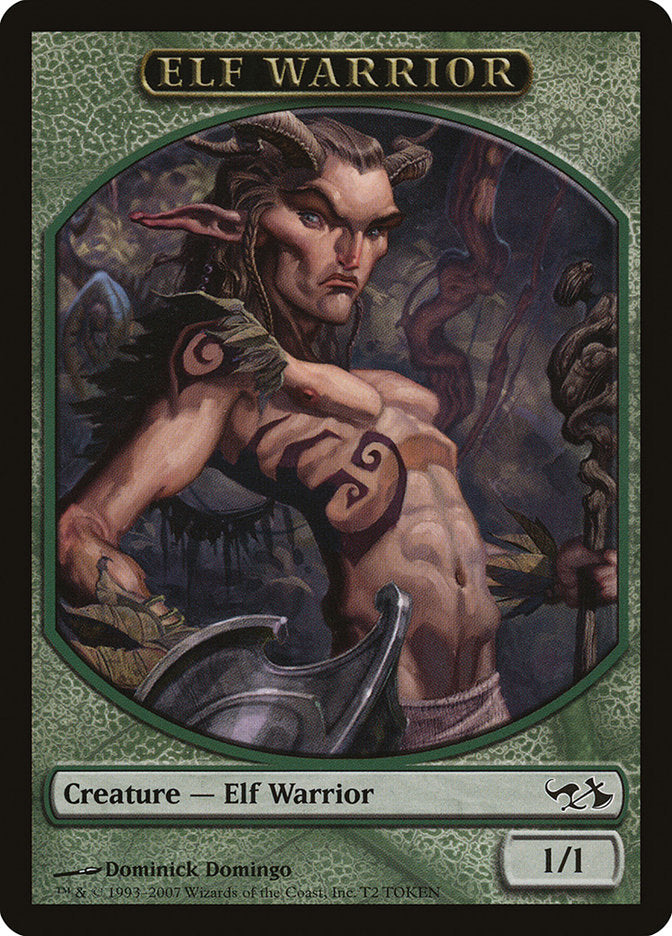 Elf Warrior Token [Duel Decks: Elves vs. Goblins Tokens] | Game Haven TX