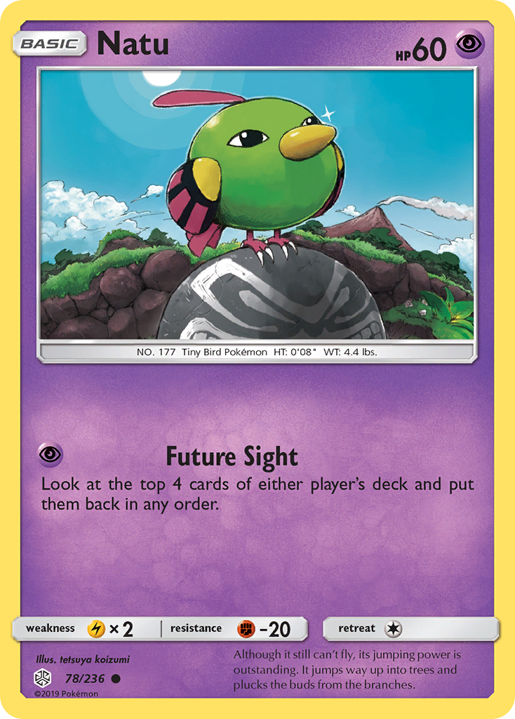 Natu (78/236) [Sun & Moon: Cosmic Eclipse] | Game Haven TX