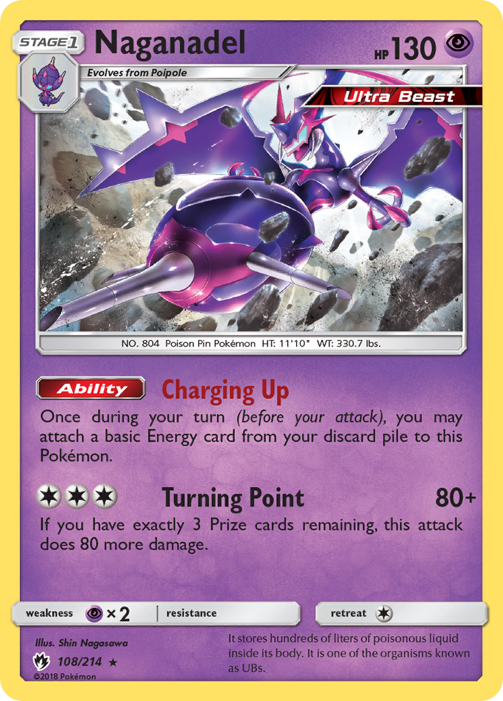 Naganadel (108/214) [Sun & Moon: Lost Thunder] | Game Haven TX