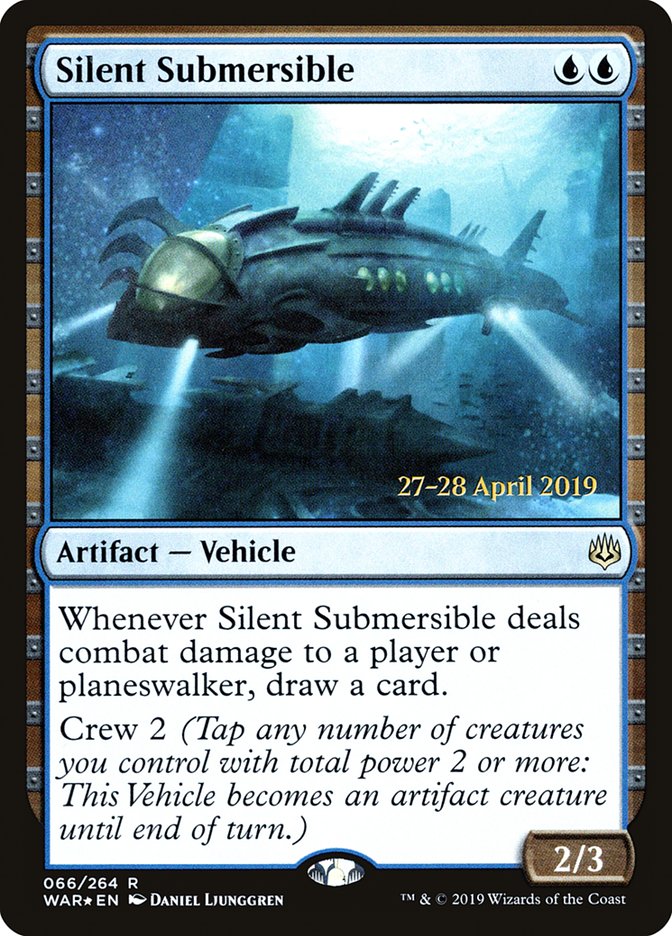 Silent Submersible [War of the Spark Promos] | Game Haven TX