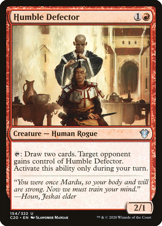 Humble Defector [Commander 2020] | Game Haven TX