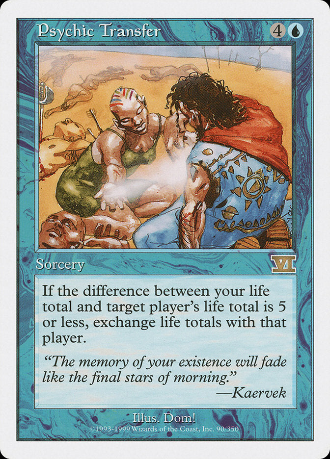 Psychic Transfer [Classic Sixth Edition] | Game Haven TX