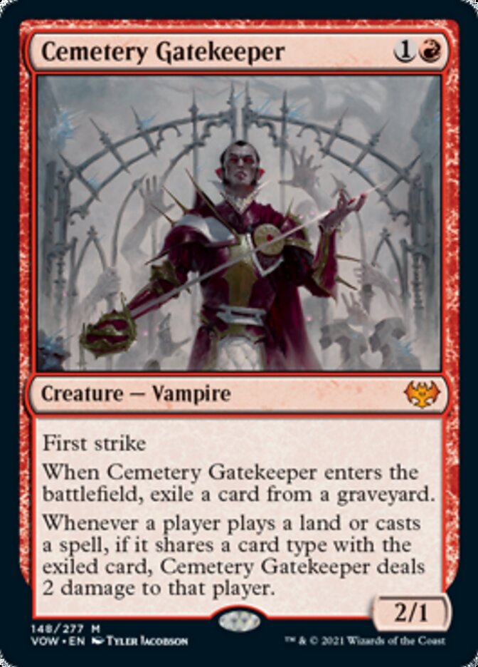 Cemetery Gatekeeper [Innistrad: Crimson Vow] | Game Haven TX