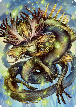 Kura, the Boundless Sky Art Card [Kamigawa: Neon Dynasty Art Series] | Game Haven TX
