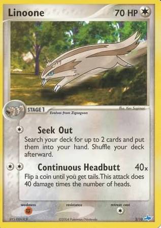 Linoone (3/10) [EX: Trainer Kit - Latios] | Game Haven TX