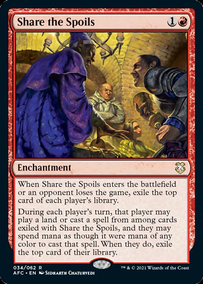 Share the Spoils [Dungeons & Dragons: Adventures in the Forgotten Realms Commander] | Game Haven TX