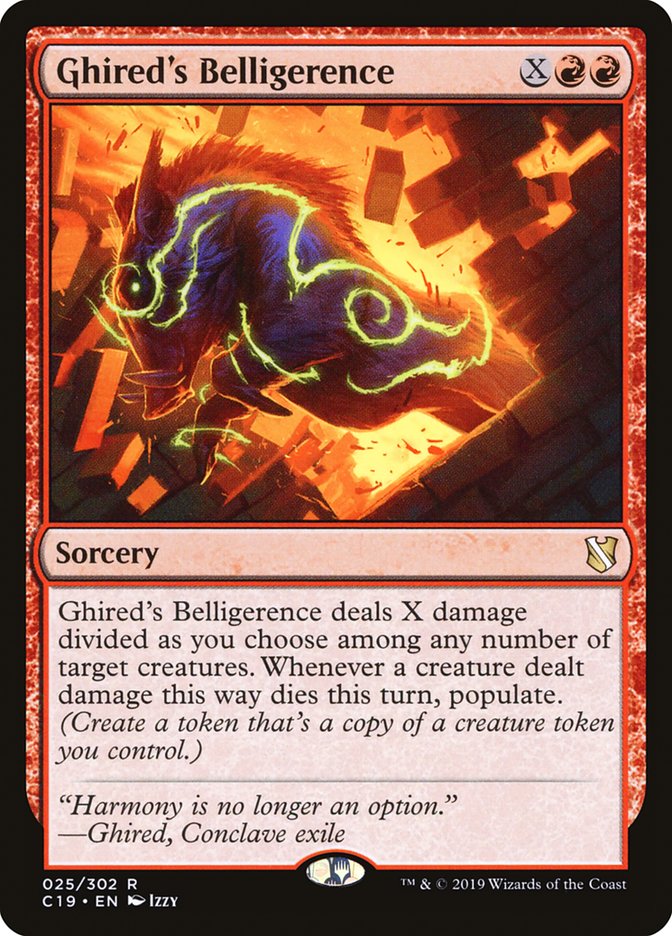 Ghired's Belligerence [Commander 2019] | Game Haven TX