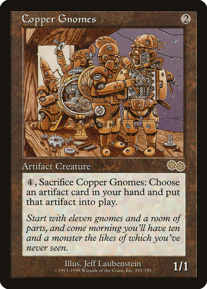 Copper Gnomes [Urza's Saga] | Game Haven TX