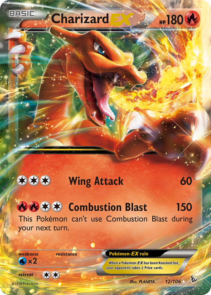 Charizard EX (12/106) [XY: Flashfire] | Game Haven TX