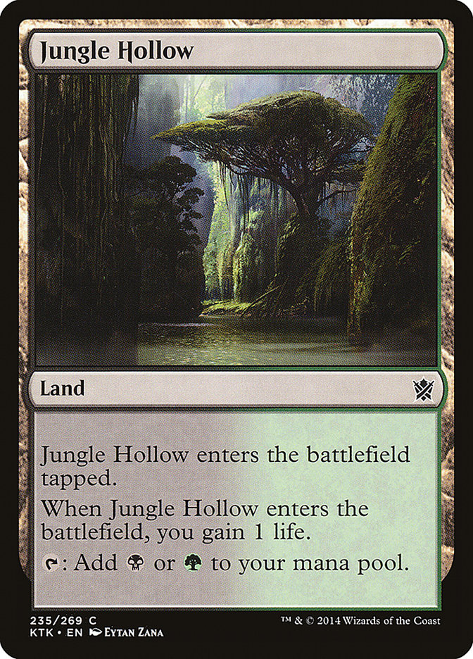Jungle Hollow [Khans of Tarkir] | Game Haven TX