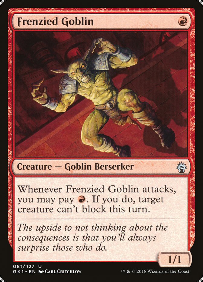 Frenzied Goblin [GRN Guild Kit] | Game Haven TX