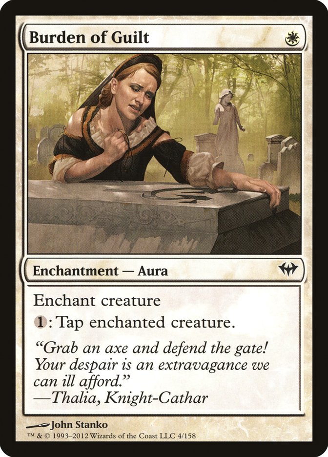 Burden of Guilt [Dark Ascension] | Game Haven TX