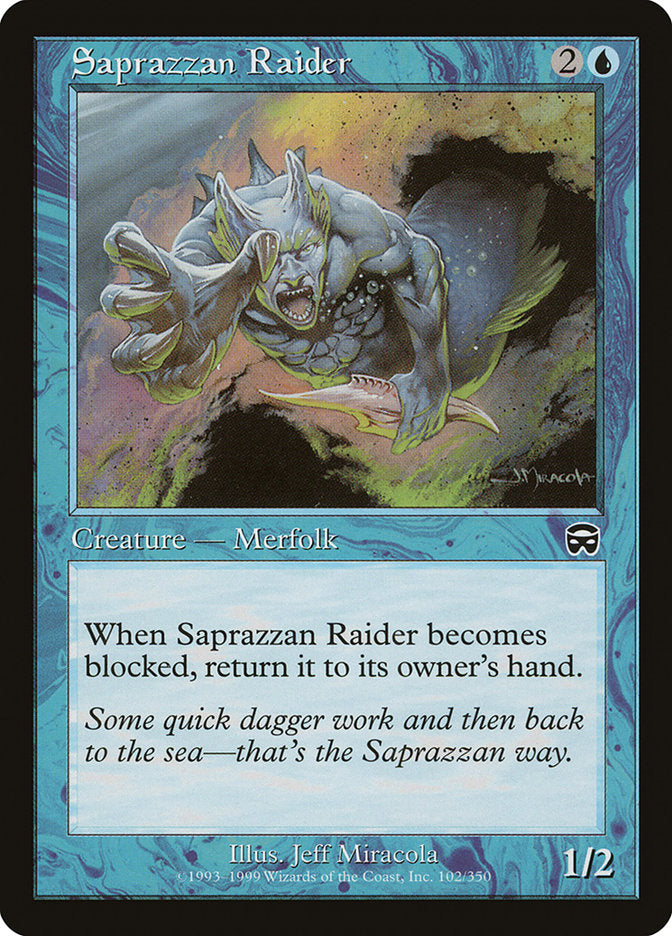 Saprazzan Raider [Mercadian Masques] | Game Haven TX