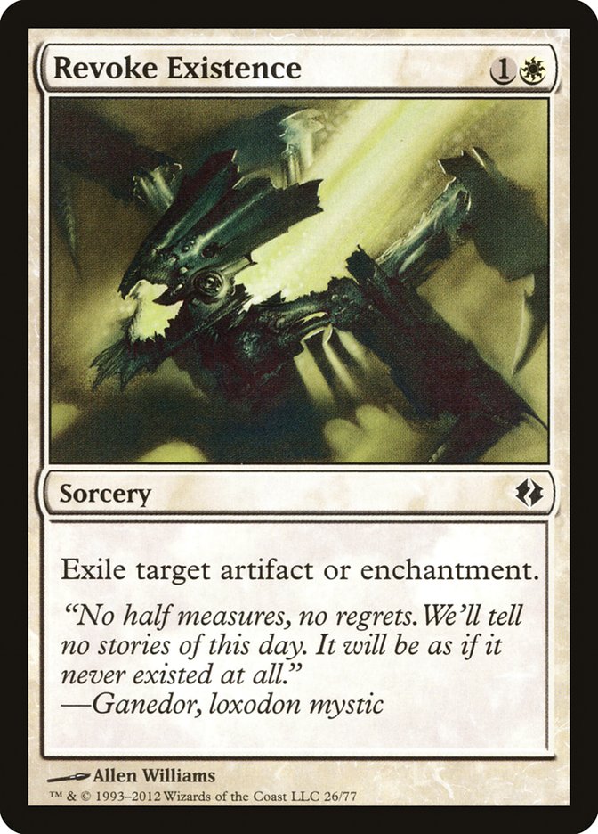 Revoke Existence [Duel Decks: Venser vs. Koth] | Game Haven TX