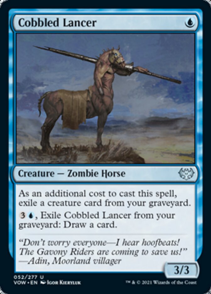 Cobbled Lancer [Innistrad: Crimson Vow] | Game Haven TX
