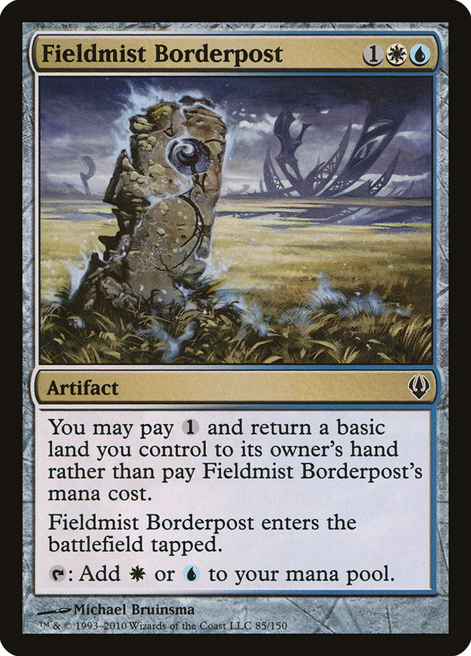 Fieldmist Borderpost [Archenemy] | Game Haven TX