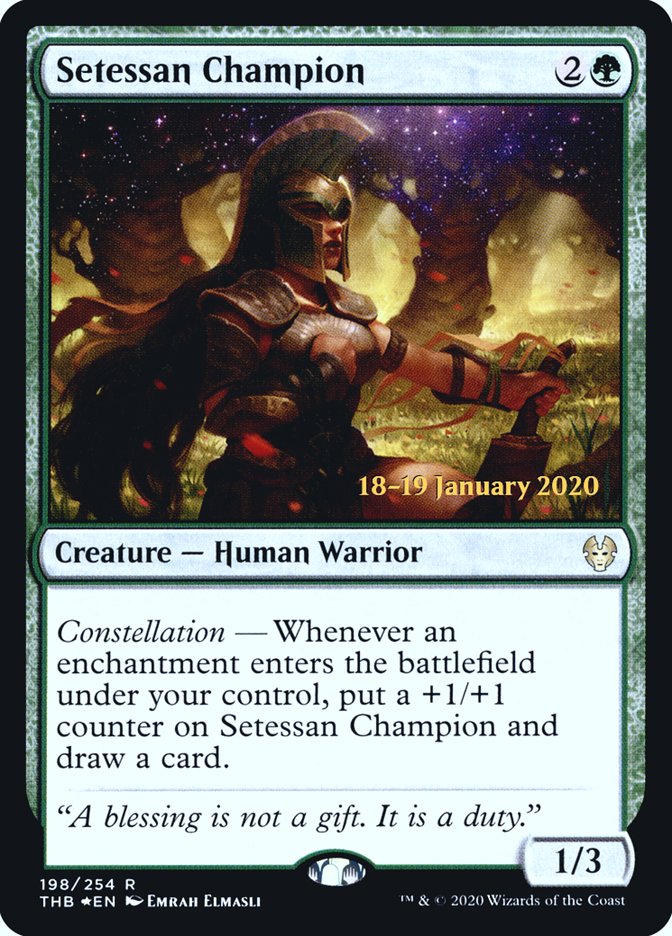 Setessan Champion [Theros Beyond Death Promos] | Game Haven TX