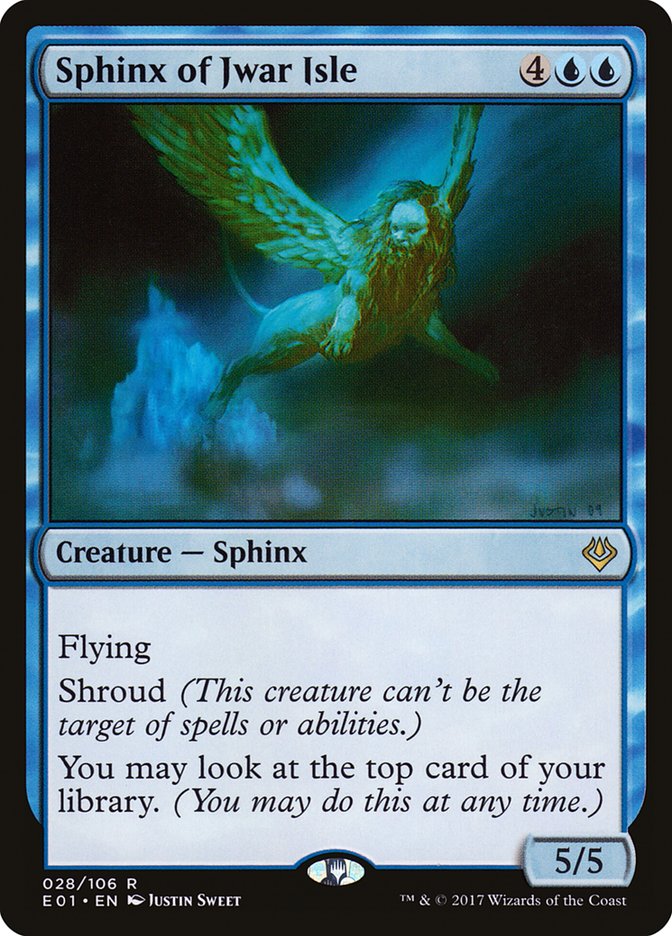 Sphinx of Jwar Isle [Archenemy: Nicol Bolas] | Game Haven TX