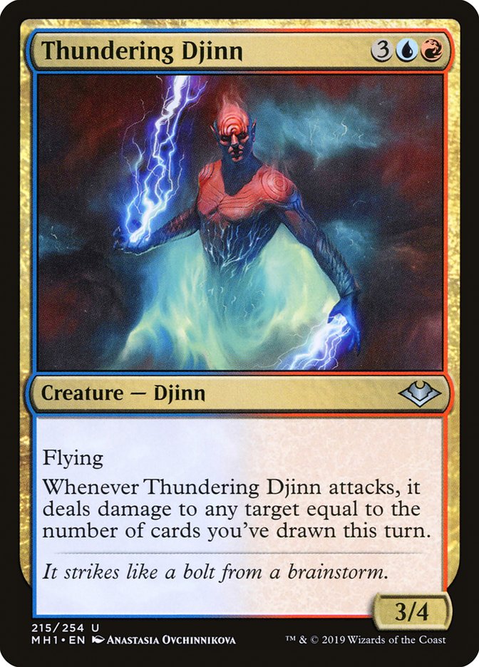 Thundering Djinn [Modern Horizons] | Game Haven TX