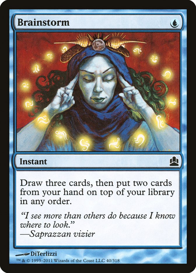 Brainstorm [Commander 2011] | Game Haven TX