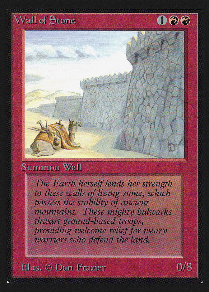 Wall of Stone (CE) [Collectors’ Edition] | Game Haven TX