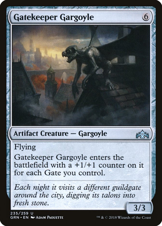 Gatekeeper Gargoyle [Guilds of Ravnica] | Game Haven TX