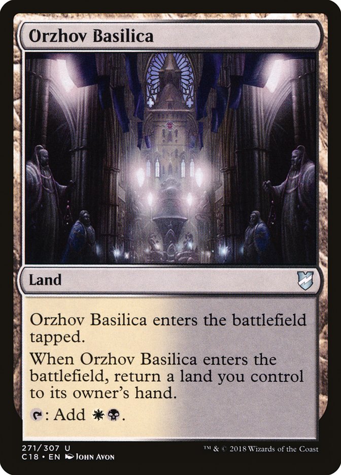 Orzhov Basilica [Commander 2018] | Game Haven TX
