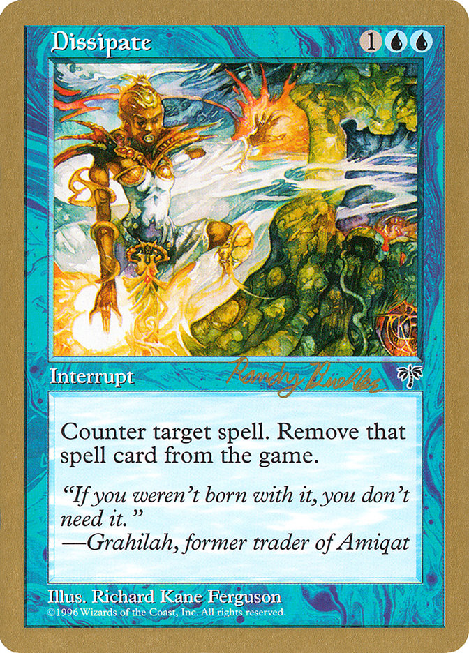 Dissipate (Randy Buehler) [World Championship Decks 1998] | Game Haven TX
