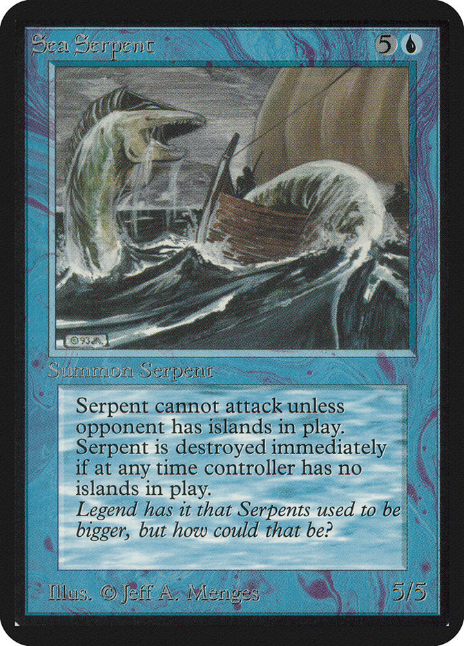 Sea Serpent [Limited Edition Alpha] | Game Haven TX