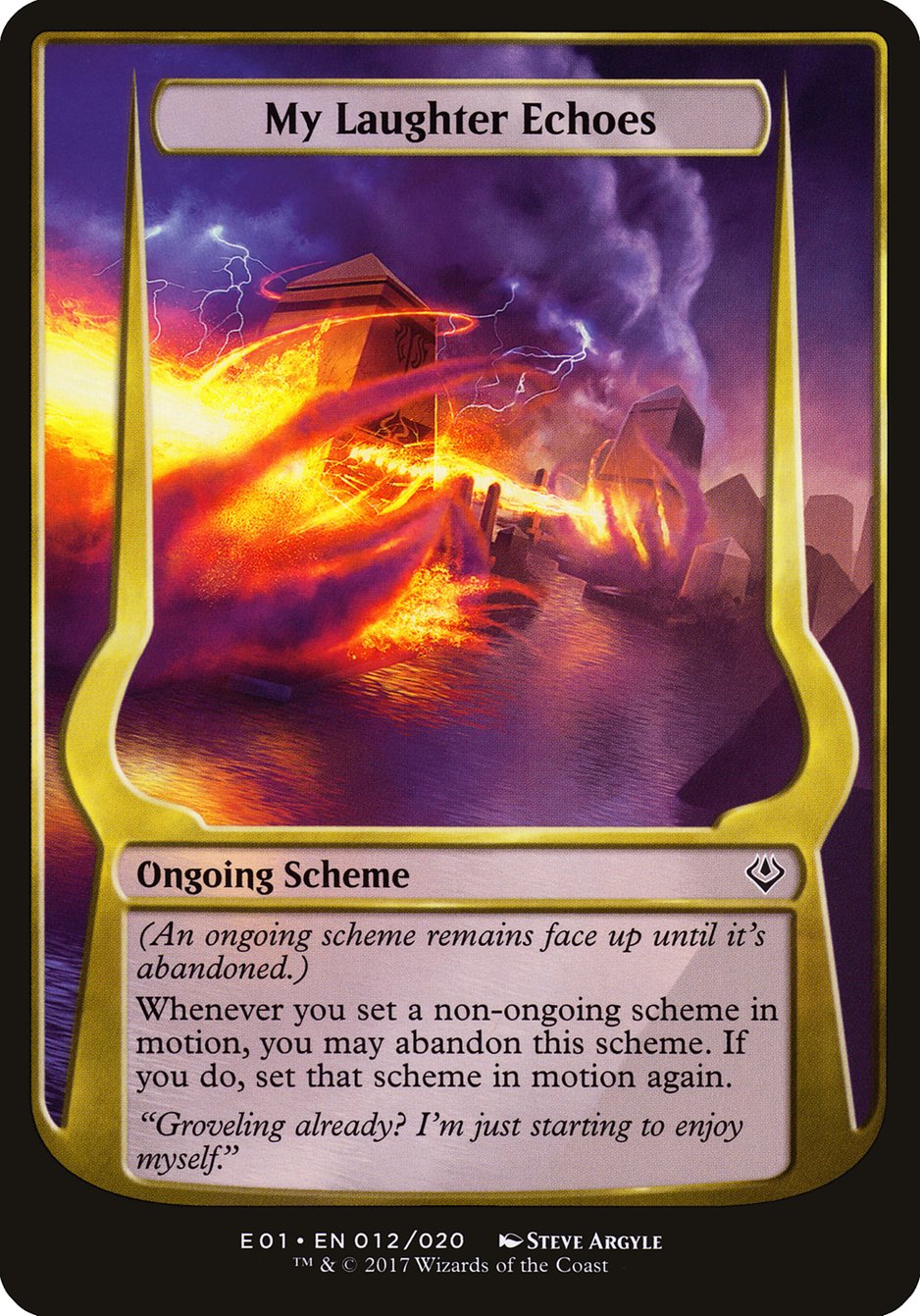 My Laughter Echoes [Archenemy: Nicol Bolas Schemes] | Game Haven TX