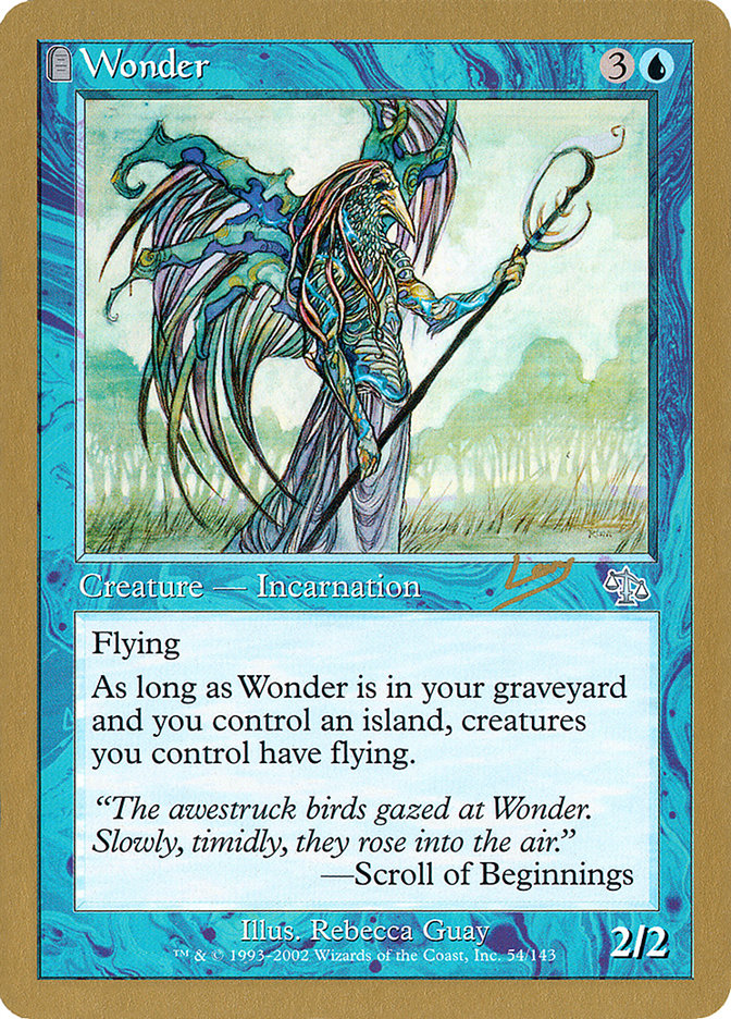 Wonder (Raphael Levy) [World Championship Decks 2002] | Game Haven TX