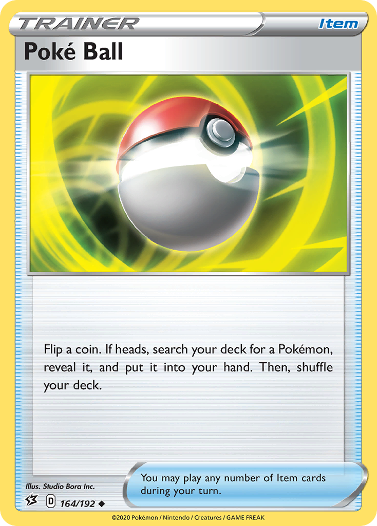 Poke Ball (164/192) [Sword & Shield: Rebel Clash] | Game Haven TX