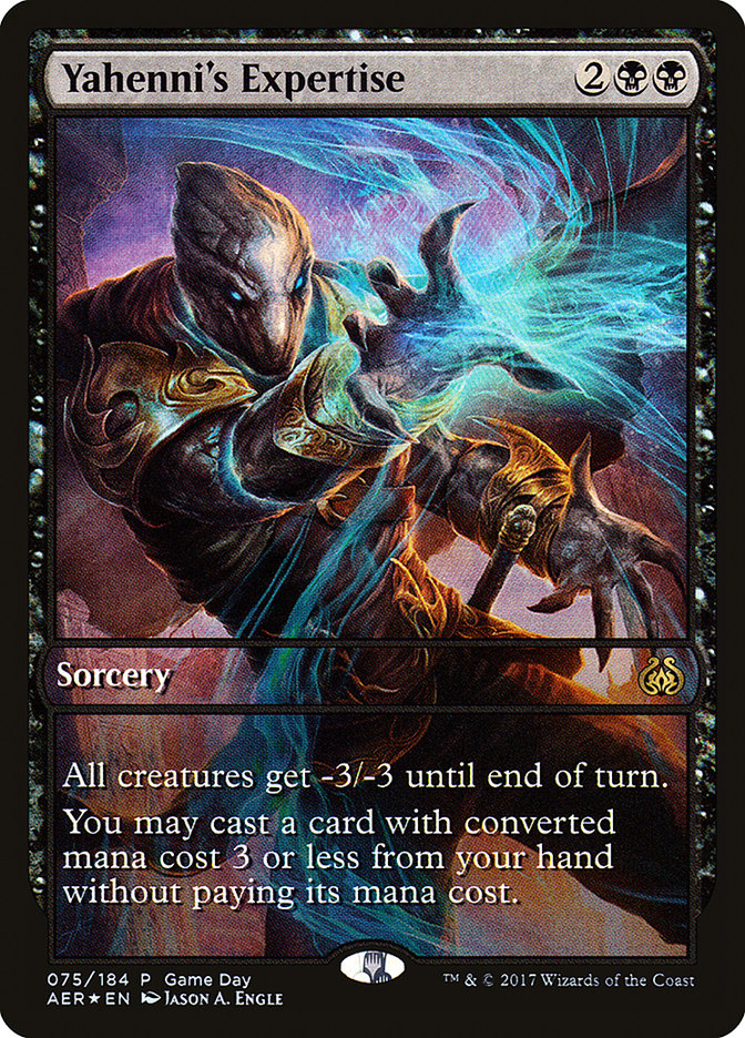 Yahenni's Expertise (Game Day) [Aether Revolt Promos] | Game Haven TX