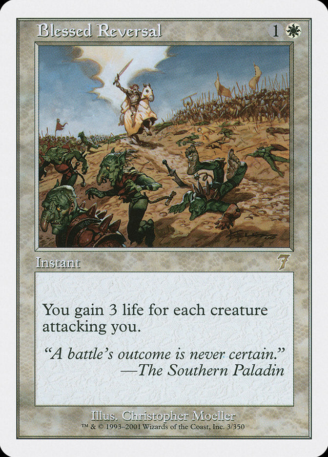 Blessed Reversal [Seventh Edition] | Game Haven TX