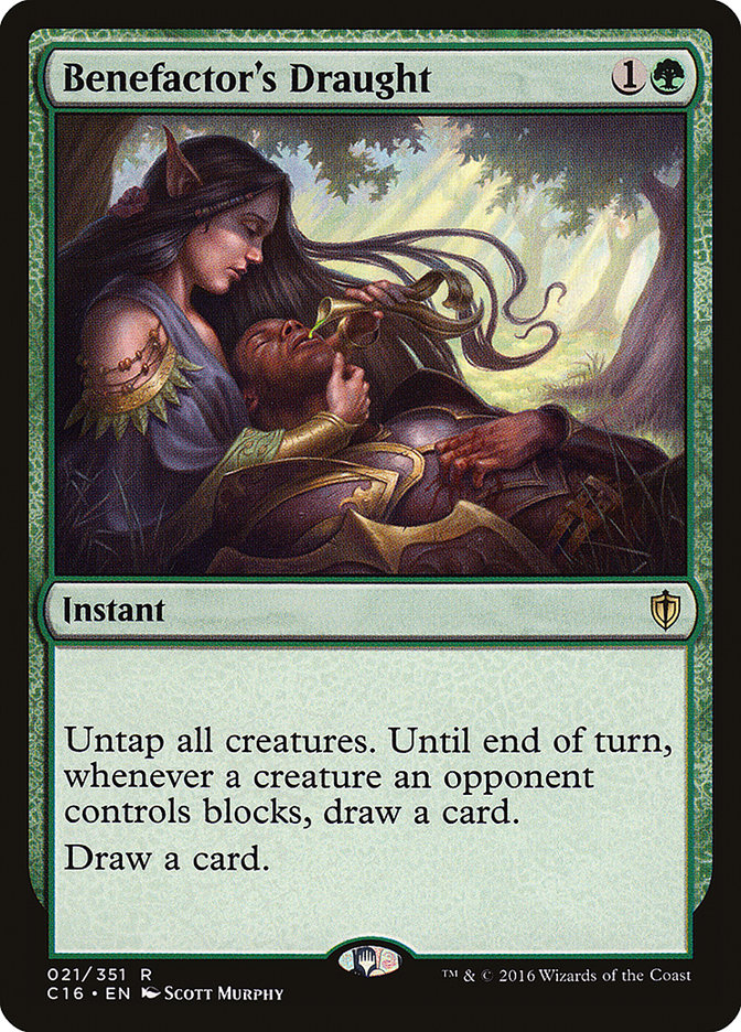 Benefactor's Draught [Commander 2016] | Game Haven TX