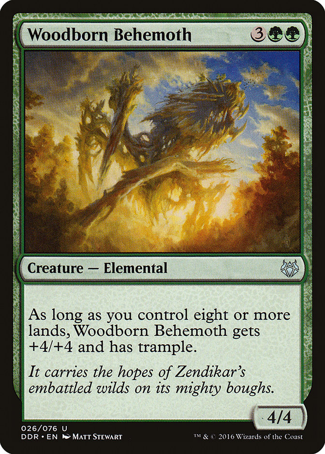 Woodborn Behemoth [Duel Decks: Nissa vs. Ob Nixilis] | Game Haven TX