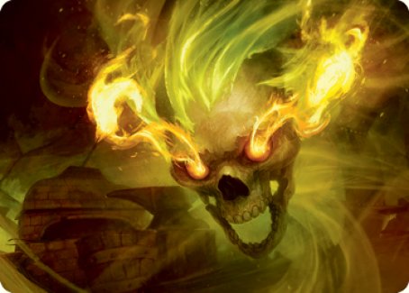Flameskull Art Card [Dungeons & Dragons: Adventures in the Forgotten Realms Art Series] | Game Haven TX