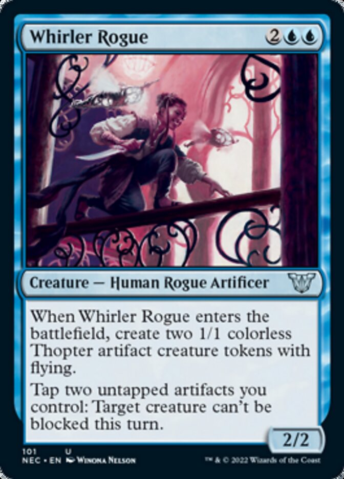 Whirler Rogue [Kamigawa: Neon Dynasty Commander] | Game Haven TX