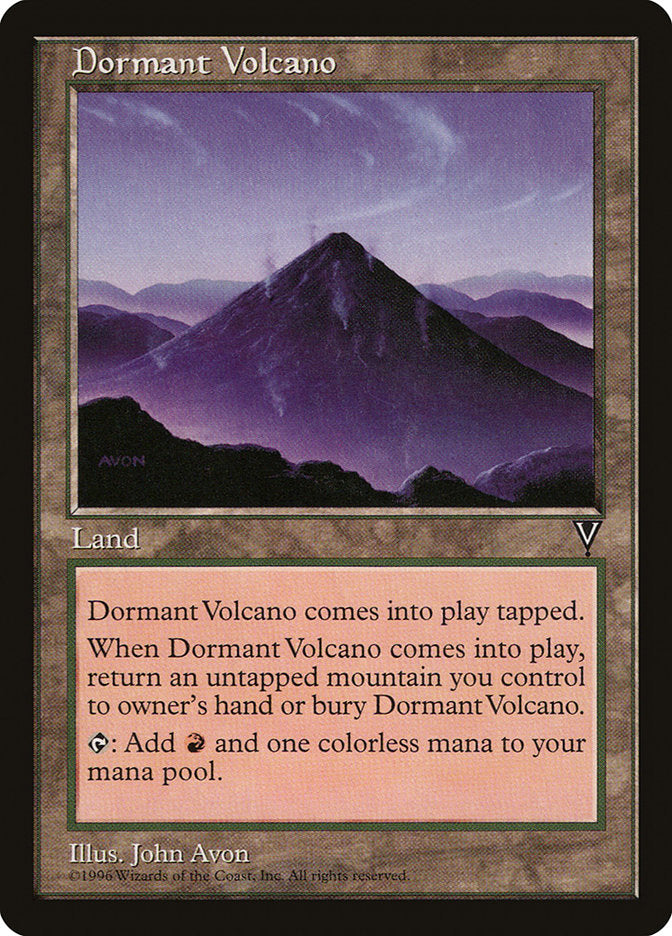 Dormant Volcano [Visions] | Game Haven TX