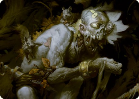 Nested Shambler Art Card [Modern Horizons 2 Art Series] | Game Haven TX